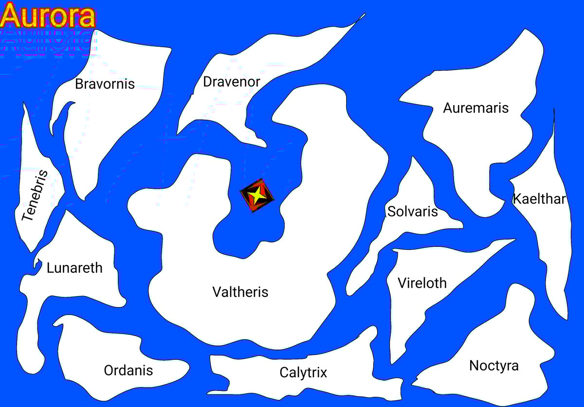 Mapa do Mundo humano Superfície