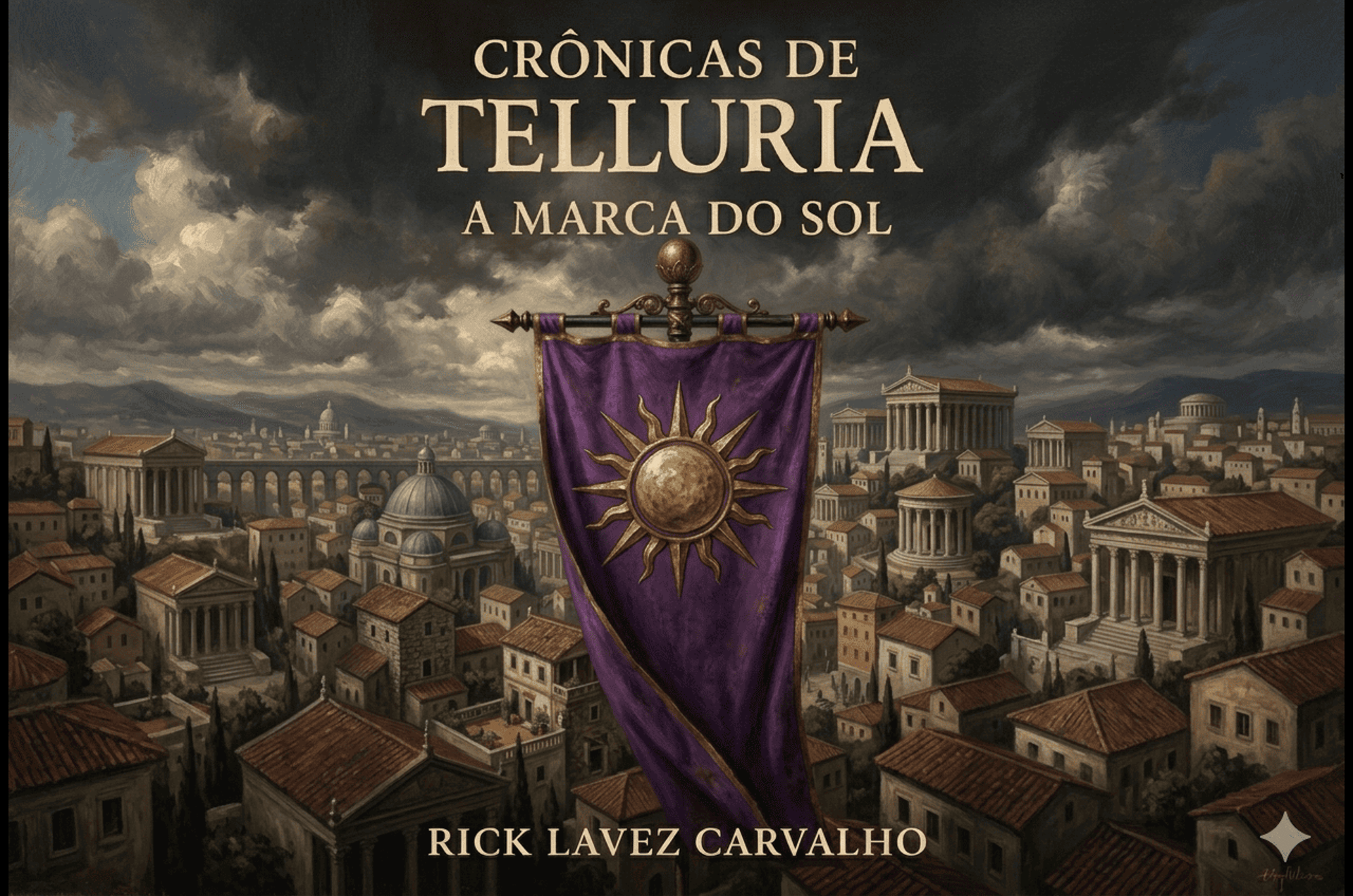 Banner de Crônicas de Telluria: a Marca do Sol