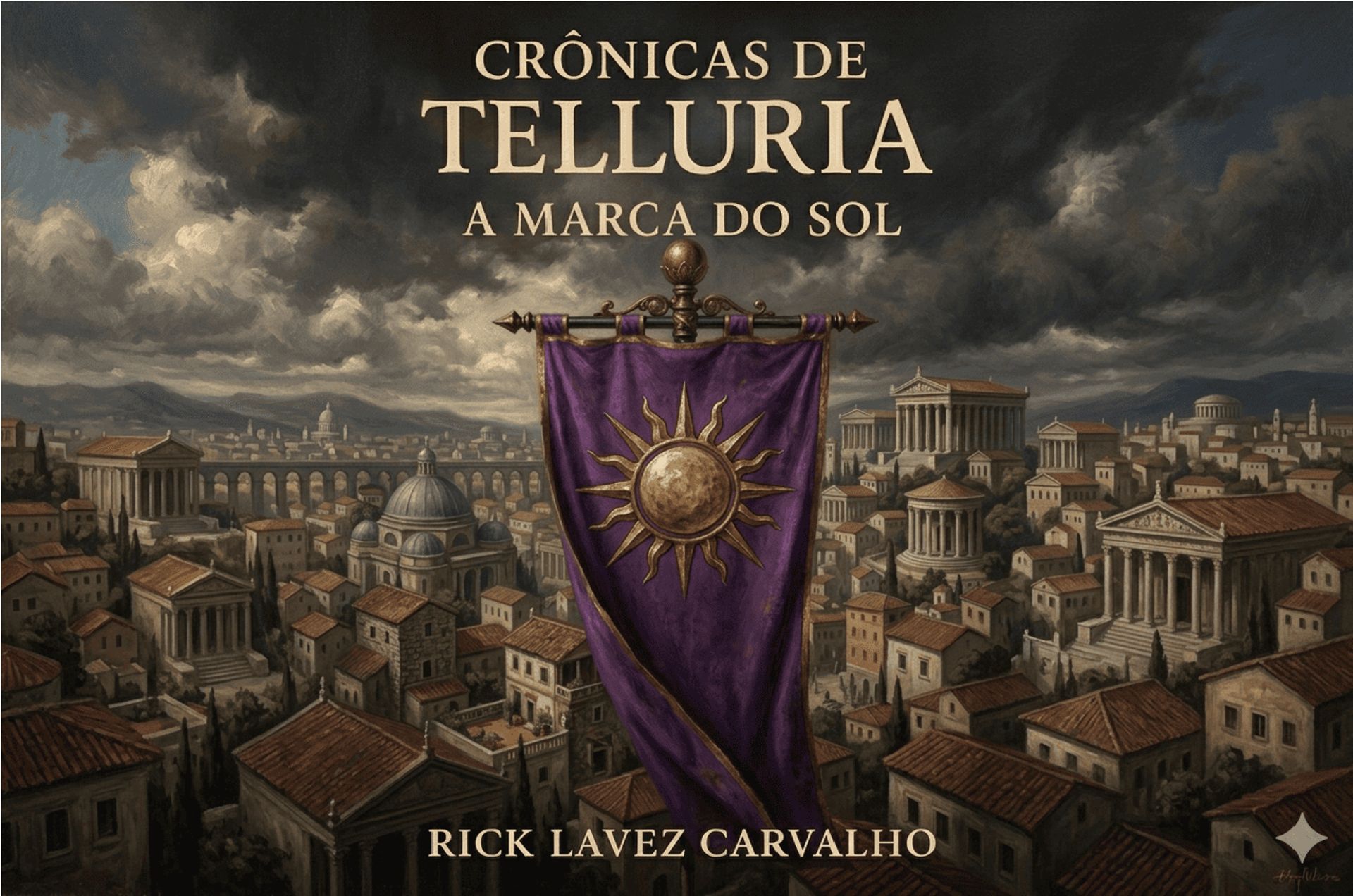 Banner de Crônicas de Telluria: a Marca do Sol