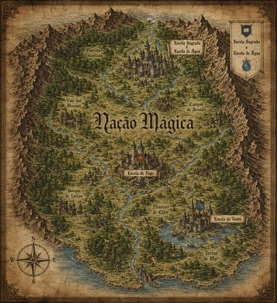 Sistemas de Magia: As Quatro Grandes Escolas